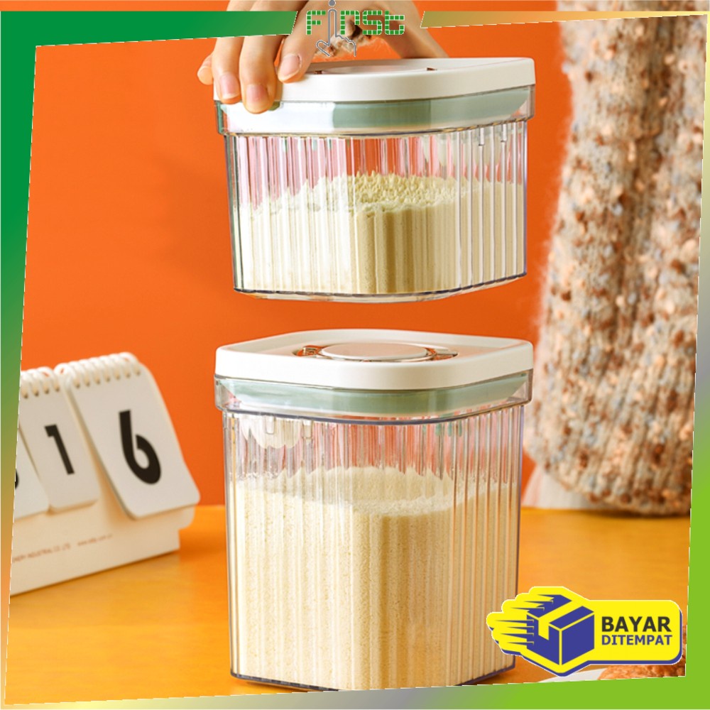 FH-C763 Kotak Susu Bubuk Bayi Container Tempat Wadah Susu / Toples Kotak Penyimpanan Makanan Kedap Udara Serbaguna