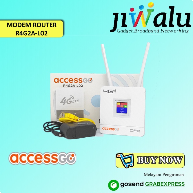 Modem Router Wifi AccessGo R4G2A-L02 4G LTE Unlock All Operator