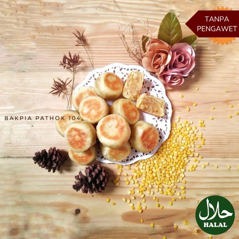 

Bakpia Basah Pathok 104 ~ Original Kacang Ijo Kupas (Oleh-oleh khas Jogja)