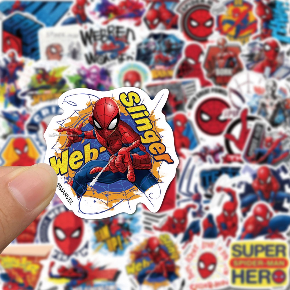 

Stiker Spidermen isi 25 pcs Best Seller