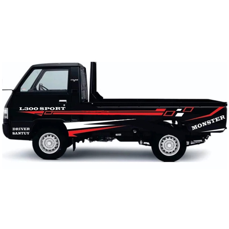 0403 STIKER CUTTING CUSTOM MOBIL PICK UP L300 STIKER MOBIL PICK UP CARRY