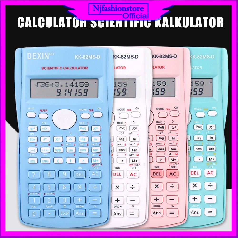 

kalkulator ilmiah/calculator scientific/Function Scientific Kalkulator 240 Fungsi Kalkulasi