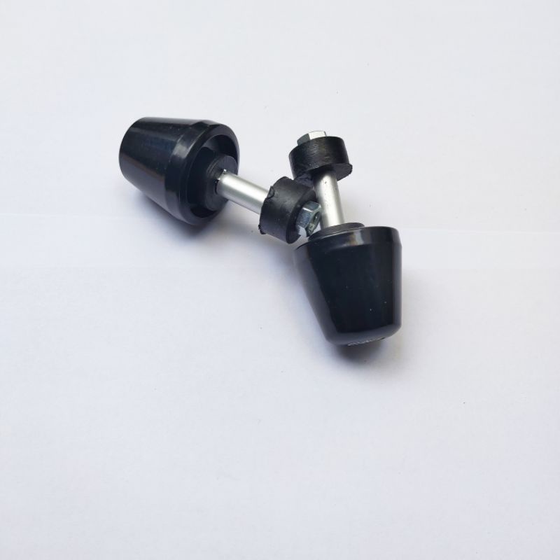Jalu stang satria Fu finishing Hitam-chrome