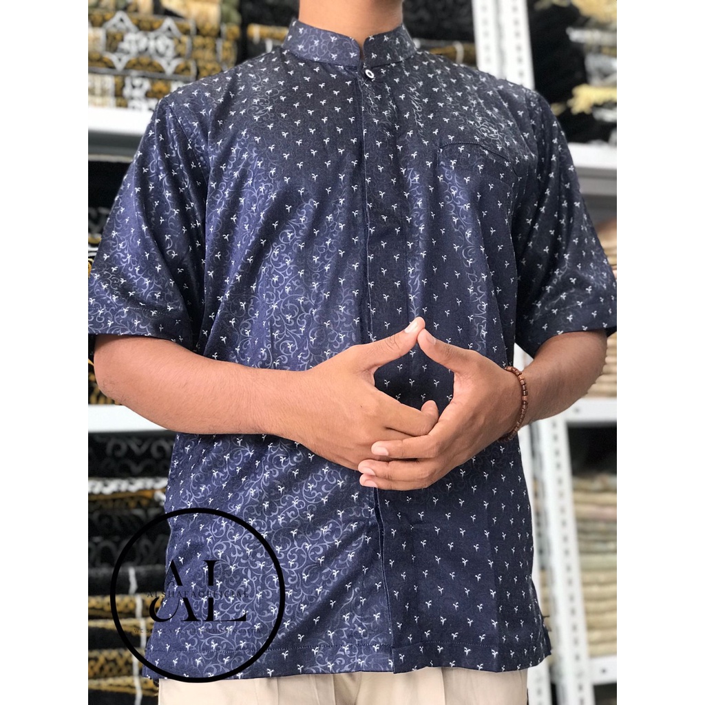 Baju Koko Dl/Baju Koko Pria Lengan Panjang & pendek Bahan Katun Korea