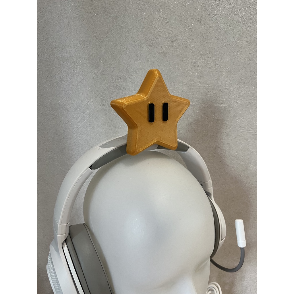 Bintang / Star untuk headphone headset live streaming gaming