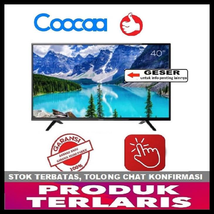 Coocaa 40D3A Led Tv 40 Inch - Full Hd Panel - Slim - Usb/Hdmi