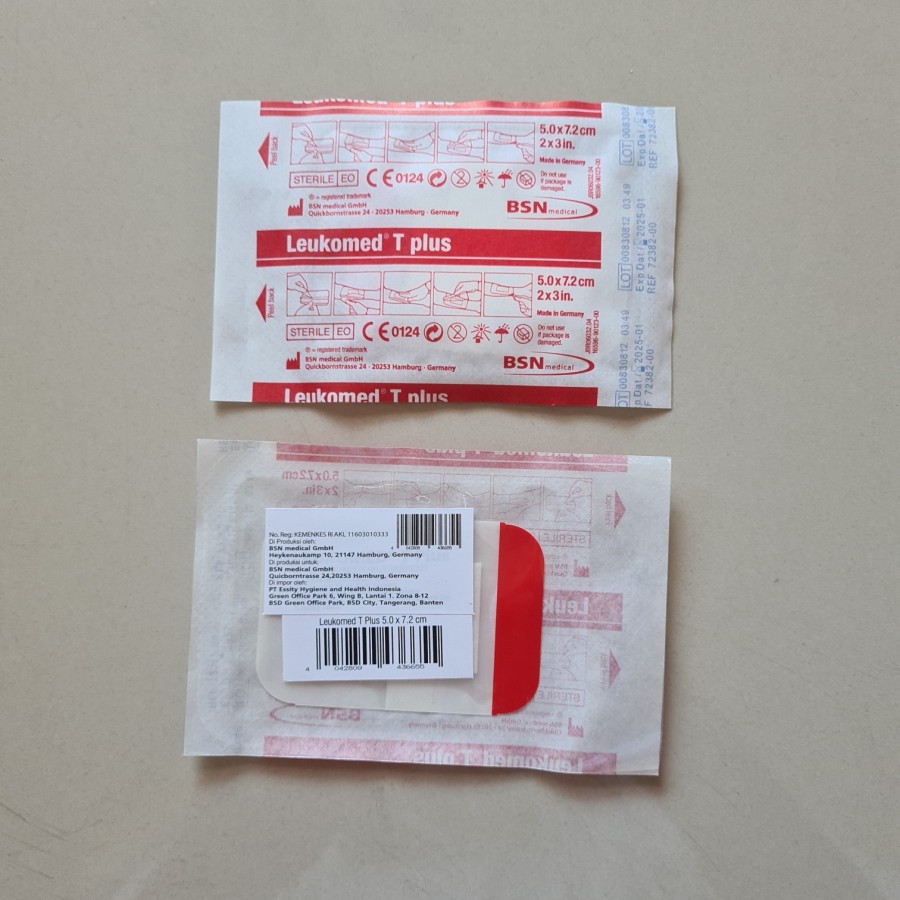 Leukomed T plus 7.2x5cm / 2x3 in / Leukomed