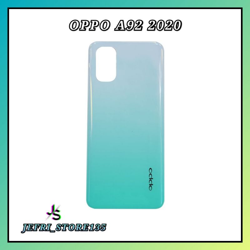 BACKDOOR BACK COVER TUTUP BELAKANG CASING OPPO A52/A92 2020 ORIGINAL