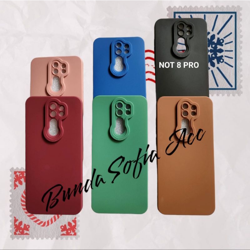 SOFTCASE PRO CAMERA FOR XIAOMI REDMI NOTE 8 PRO TPU CANDY PRO