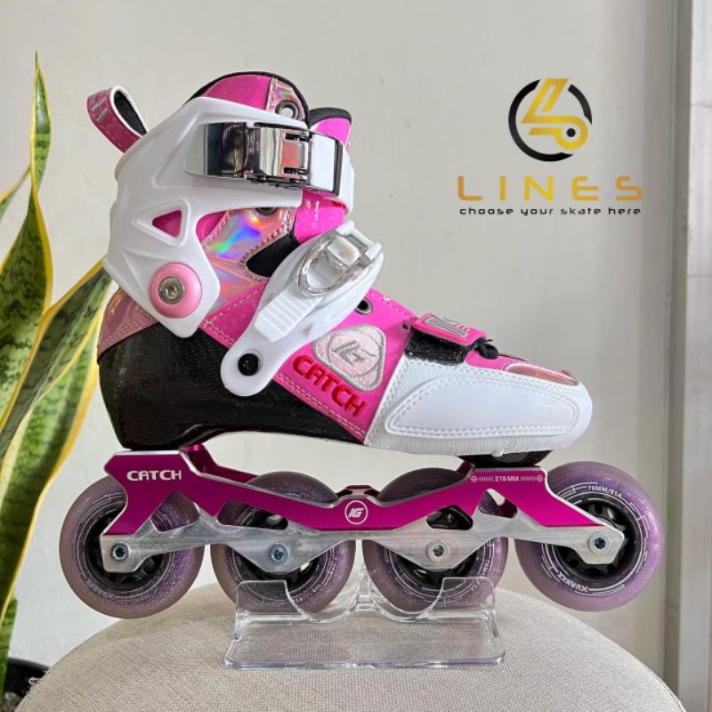 SEPATU RODA ANAK INLINE SKATE CATCH CARBON BUKAN FLYING EAGLE ATAU COUGAR
