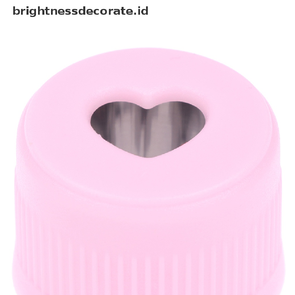 [Birth] Pemotong Sayuran Gagang Plastik Pink Stainless Buah Cutg Die Alat Dapur [ID]