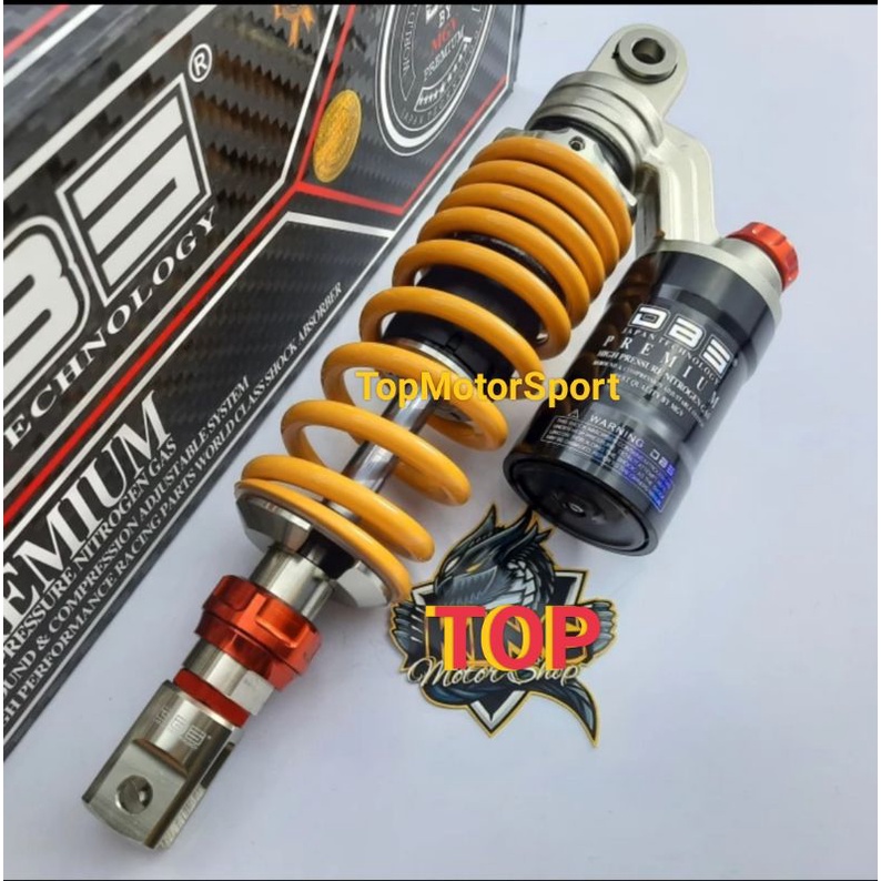 SHOCK TABUNG ATAS DBS MOTOR VARIO / BEAT / MIO / LEXI / SCOOPY UK 310 - 330MM PREMIUM ORIGINAL DBS