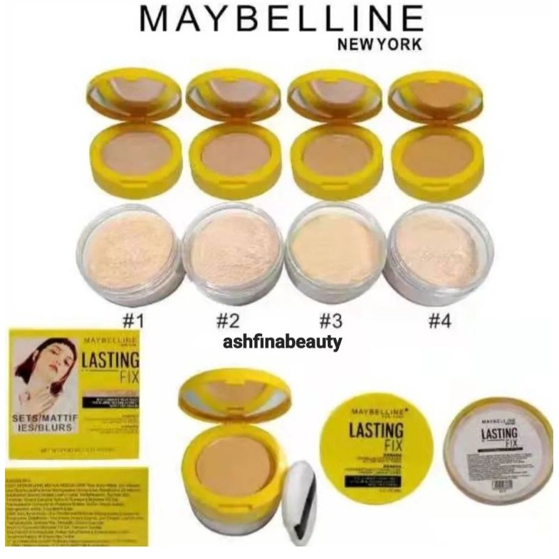 BEDAK MAYBELLINE FIT ME PADAT+ TABUR