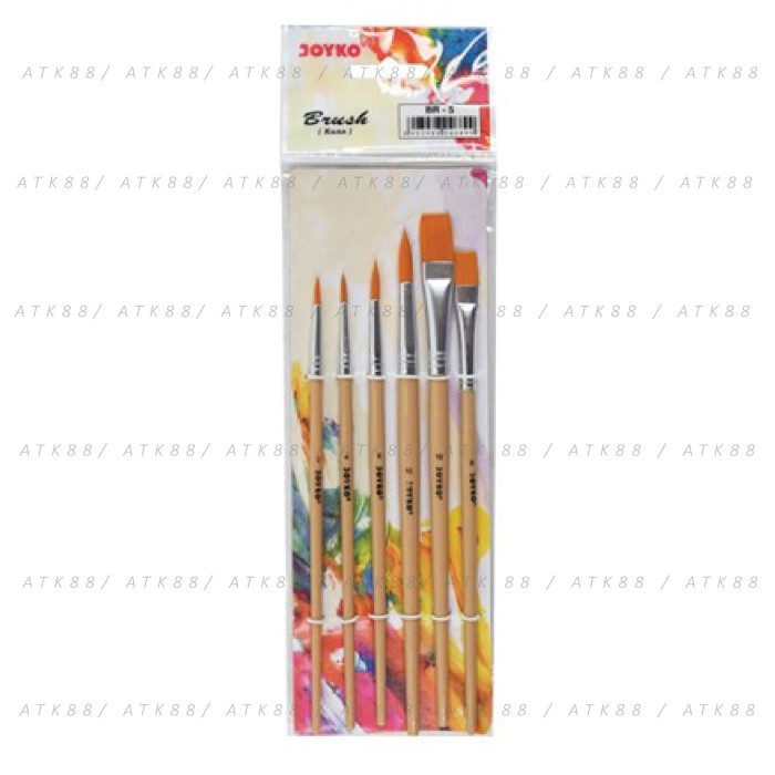 

Kulu Kuas Lukis / Brush Joyko Set Br-5