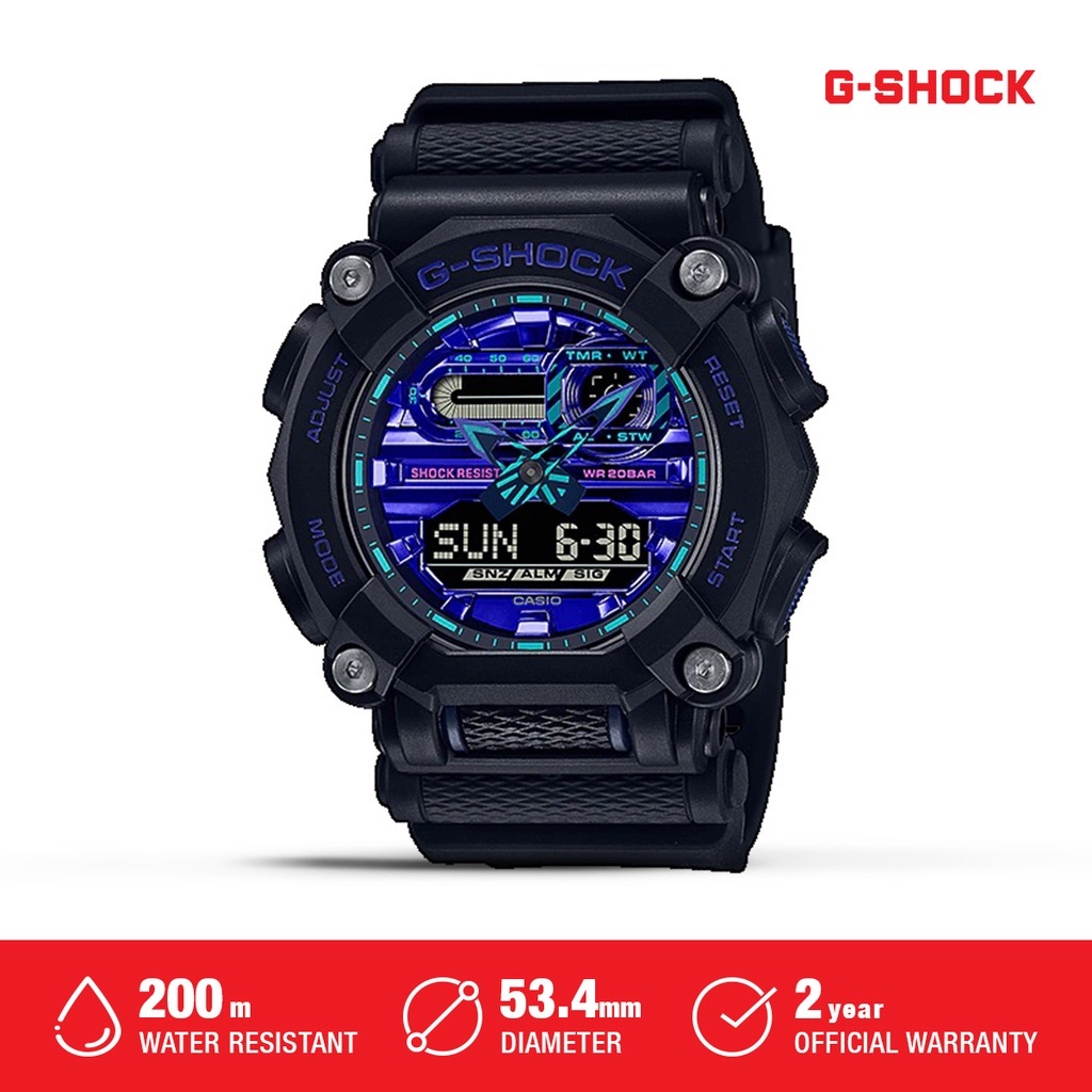JAM TANGAN PRIA CASIO G-SHOCK GA-900VB-1ADR ORIGINAL