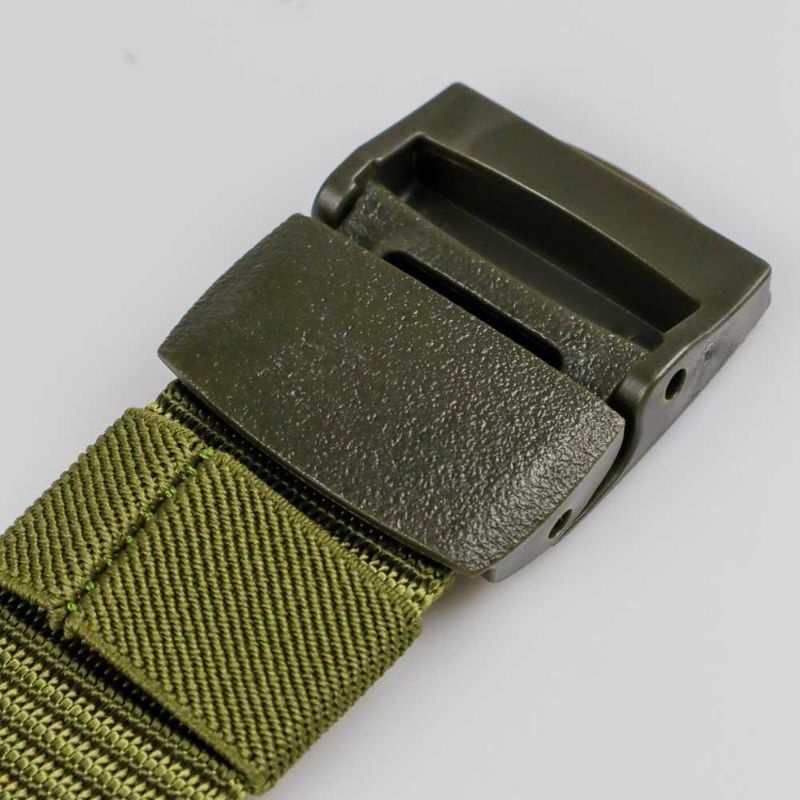 Rhodey Tali Ikat Pinggang Pria Anti Xray plastik Automatic Buckle - Army Green 889