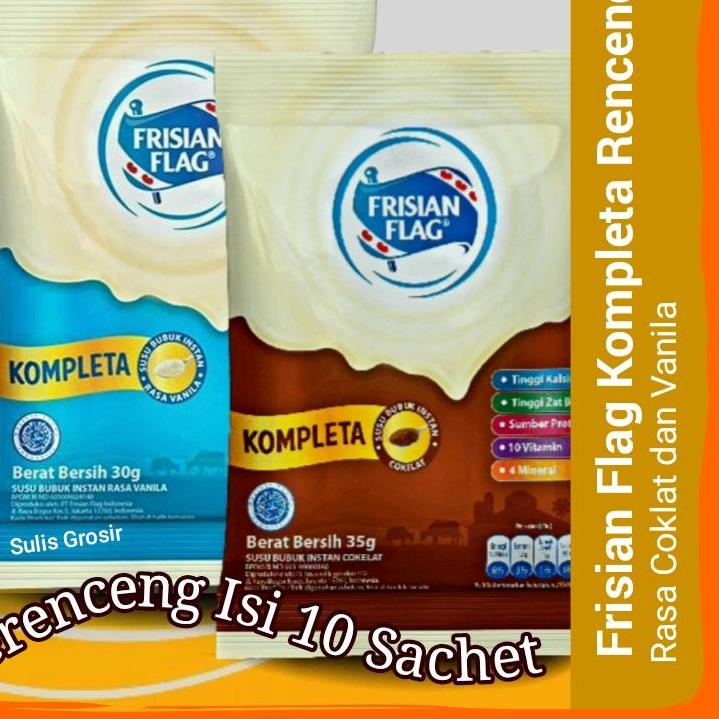 

RVN283 Frisian Flag Kompleta Renceng Isi 10 Sachet $