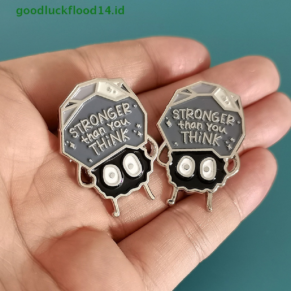 [GOOGFOUR] Lebih Kuat Jeplak Sprite Enamel Pin Kerah Lapel Pin Bros Aksesoris Perhiasan [TOP]