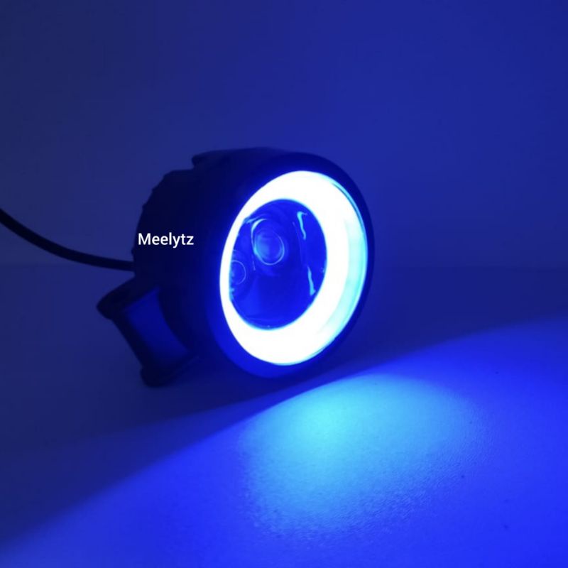 Lampu tembak sorot LED CWL 2 mata lensa 4D jauh dekat