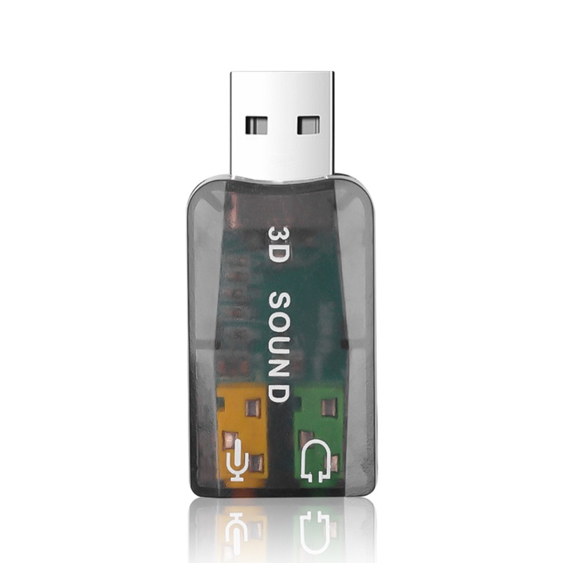 Zzz USB Adapter Suara Stereo Eksternal Untuk Windows2000/XP Plug and Use No Driver Need 5.1 Channel Sound Card