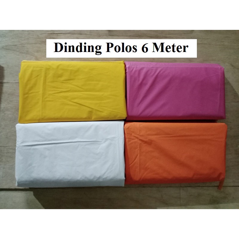 Dinding Polos Tenda Lipat Ukuran 6 Meter