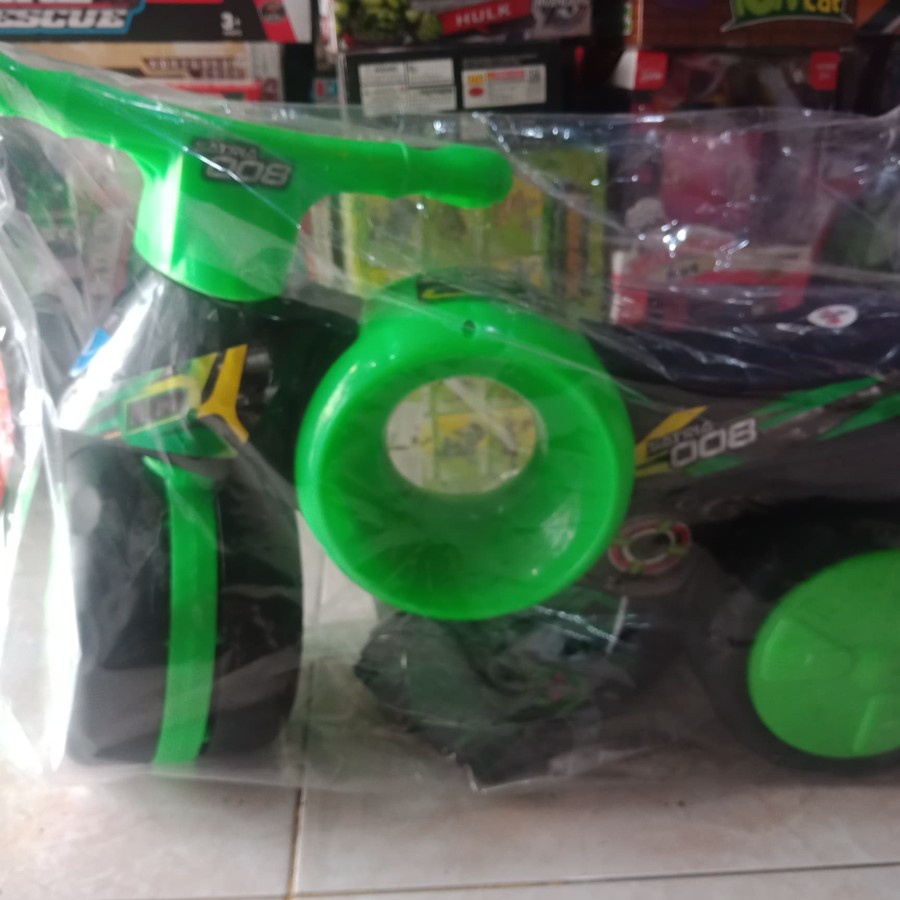 Mainan Motor Anak Dorong FREE ASSESORIS SGToys SATRIA 008