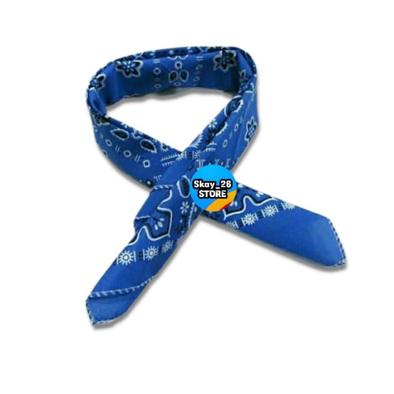 Slayer Bandana Scraft Multifungsi Pria & Wanita Kualitas Premium - BIRU