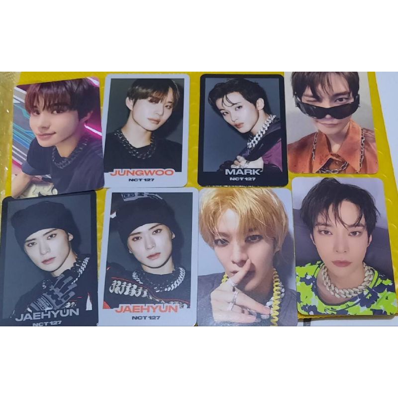 [Ready Ina] Photocard Trading Card 2 Baddies Jungwoo Mark Jaehyun Doyoung Yuta