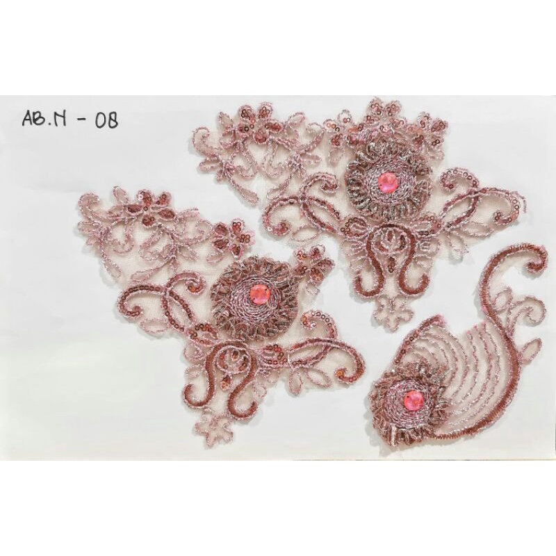 APLIKASI BROKAT | APLIKASI LACE | APLIKASI TEMPEL | APLIKASI BORDIR