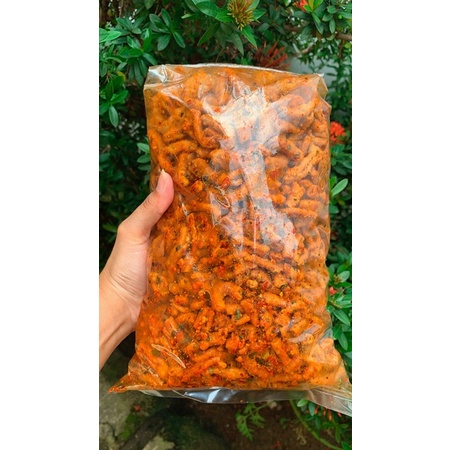 

keripik usus pedasdaun jeruk 1kg