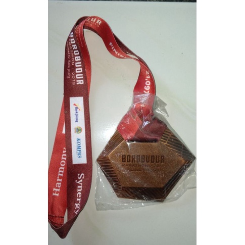 Medali Borobudur Marathon (Original)