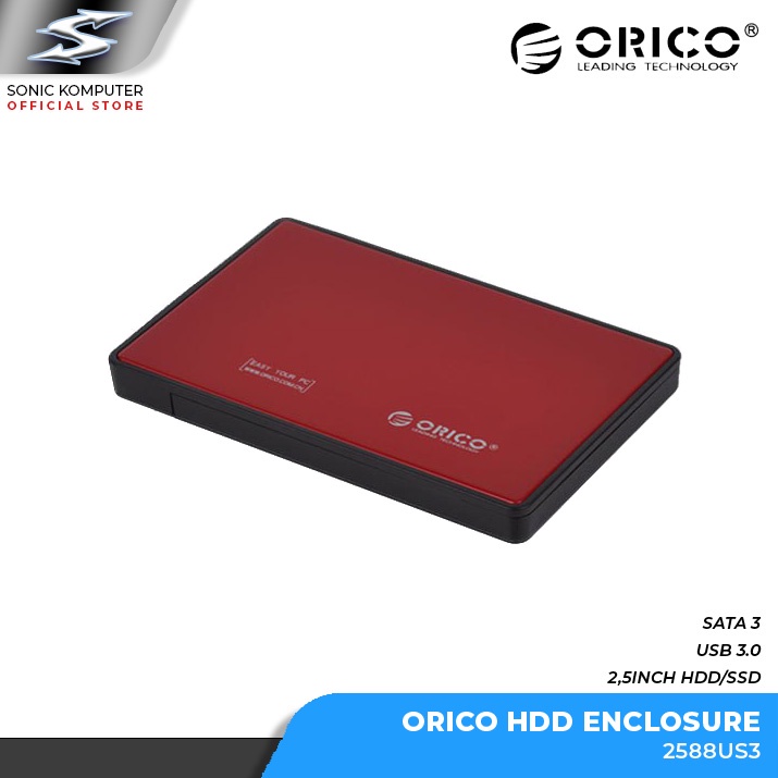 Box Harddisk Orico 2588US3 HDD Enclosure 2.5&quot; Inch Hardisk 2588 US3 USB3.0
