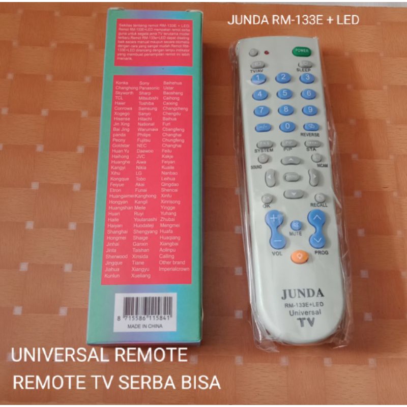 REMOTE JUNDA (RM-133E + LED)