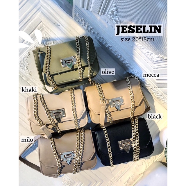 JESELLYN / TAS SLEMPANG / AQILLA BAGS / TAS TERBARU / TAS BEST SELLER