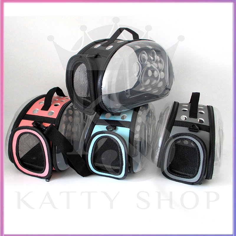 Tas hewan peliharaan/kucing dan anjing portable bag/travel bag/breathable cat and dog backpack