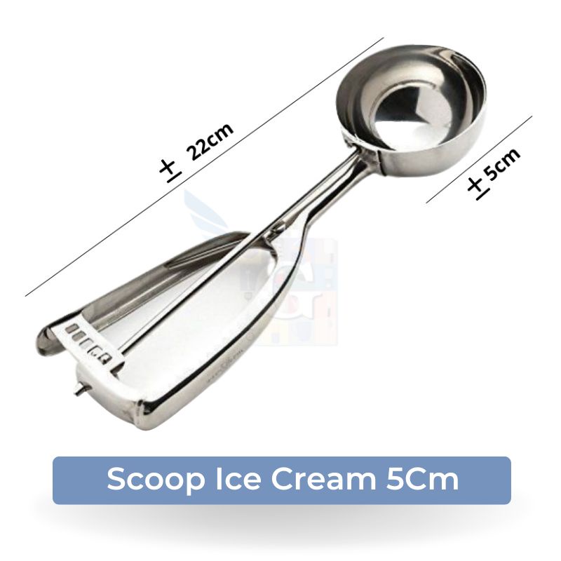 Scoop Ice Cream / Sendok Es Krim Stainless Steel