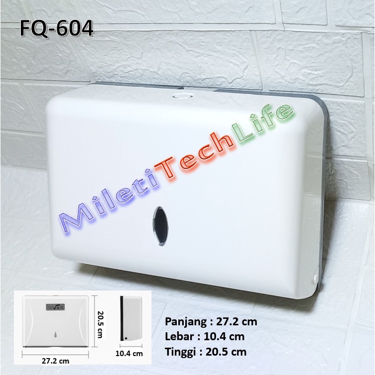 Tissue Dispenser FQ-604-A/B Tempat Tissue Hand Towel for Hotel Office Mall Hospital dll