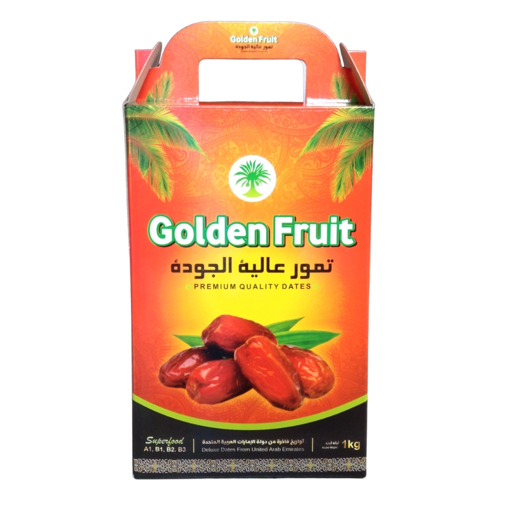 Kurma Golden Fruit Kurma Khalas Premium Dates Import