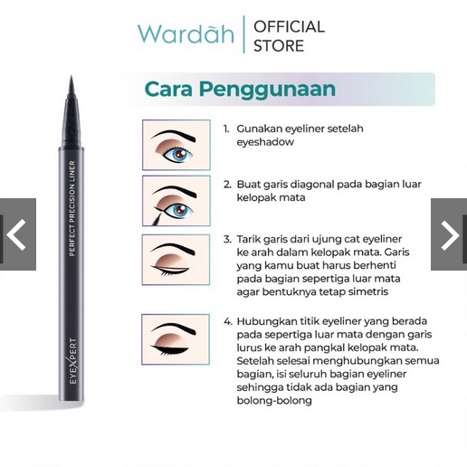 ❤ jselectiv ❤ WARDAH PERFECT PRECISION LINER I Eyeliner Spidol WARDAH