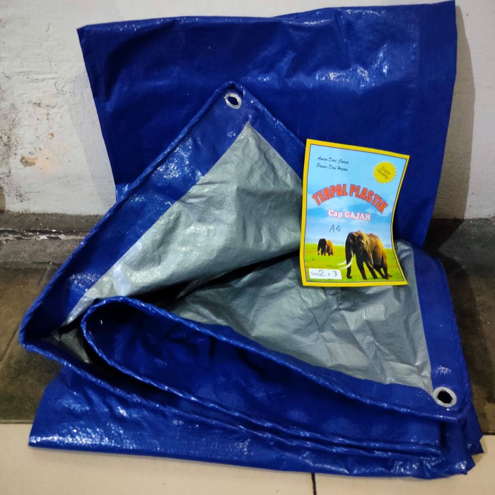 TERPAL PLASTIK A5 6X8 METER