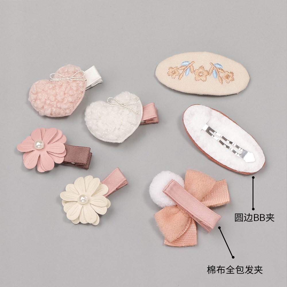 KOREAN STYLES CUTE FLOWER STAR LOVE RIBBON HAIRPIN JEPIT RAMBUT ANAK BAYI JAPANESE BUNGA PITA SIMPUL BOW KNOT SOFT PASTEL COLOR GIRL PEARL AKSESORIS PEREMPUAN CEWEK KAIN LACE RENDA KOREA