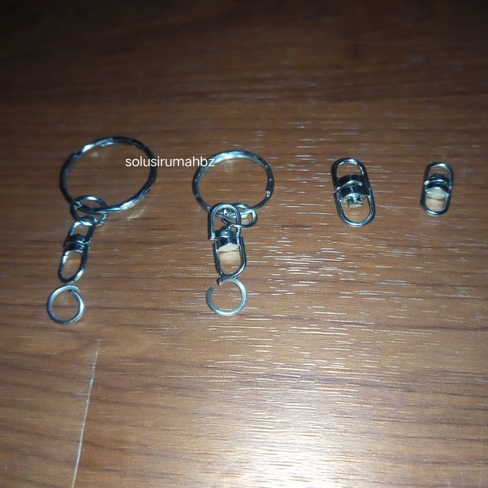 perpcs gantungan ring rotary rantai putar kait kunci key bulat O - r ptr 15mm sj