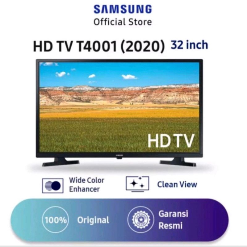 Led Tv Samsung 32 inch UA32T4001AK T4001 Digital