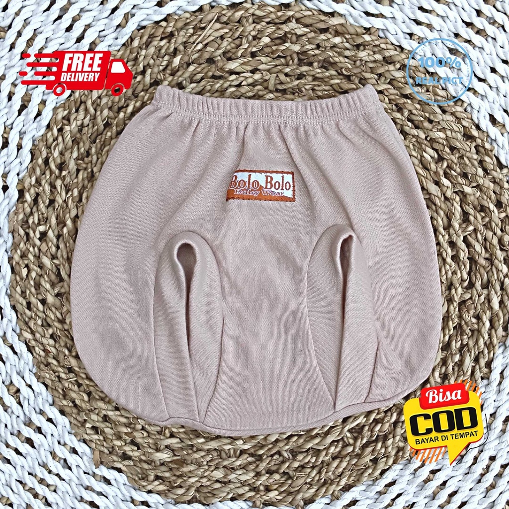 SALE 7.7 Serian Coklat Susu - 3 pcs Celana Pop Bayi Baru Lahir 0 - 3 Bulan Coklat Susu merk SNI Bolo - Bolo