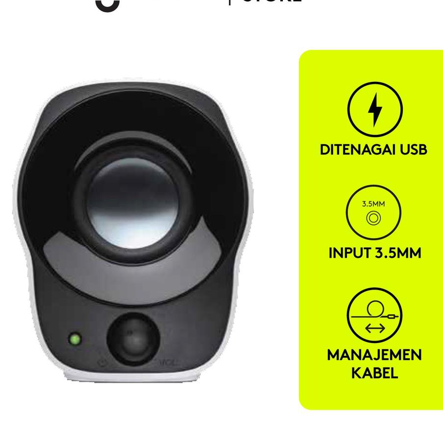 Terbaru | JKH|Logitech Z121 2.0 Stereo Speaker USB Compact