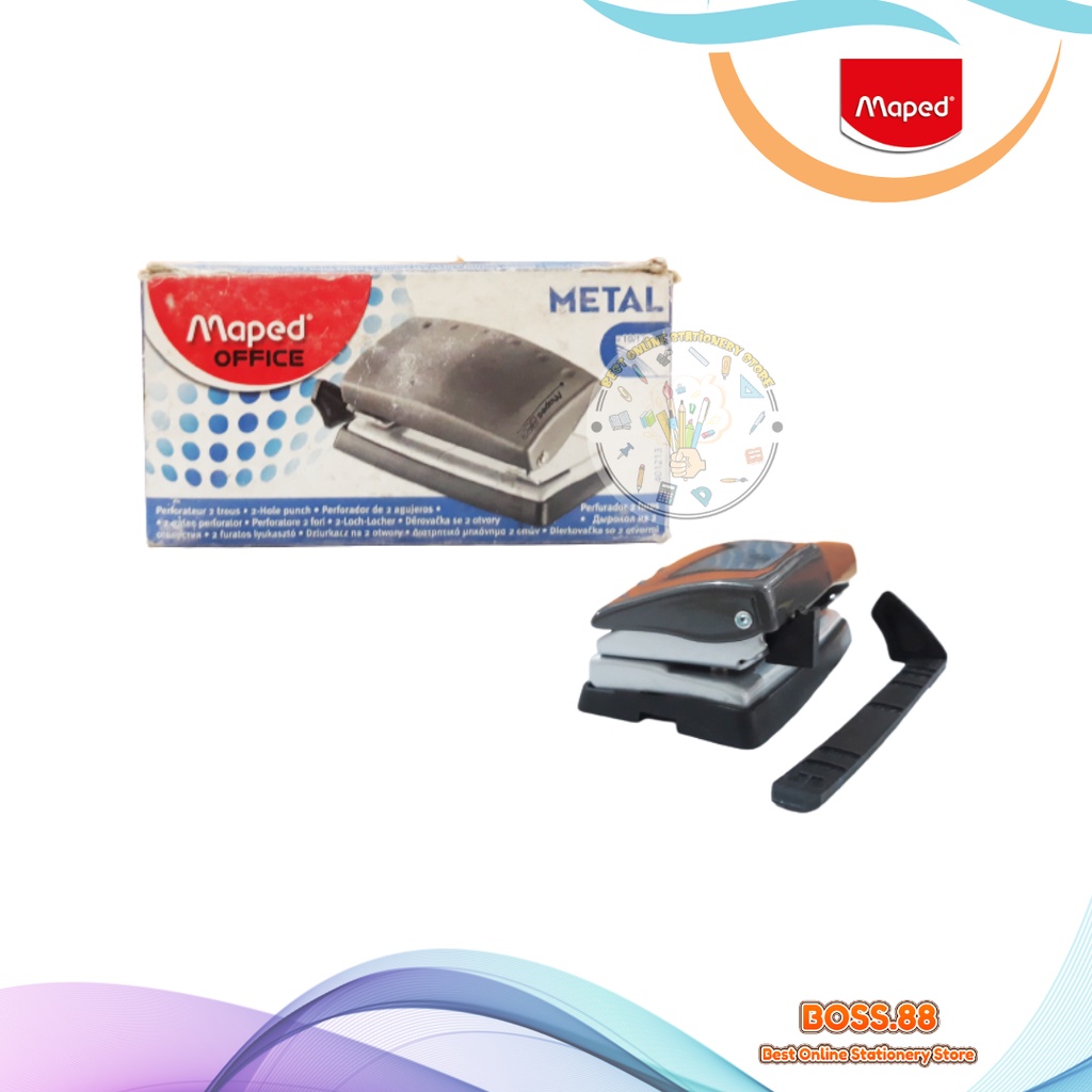 

PERFORATOR / PELUBANG KERTAS MAPED 10/12 START METAL 401213