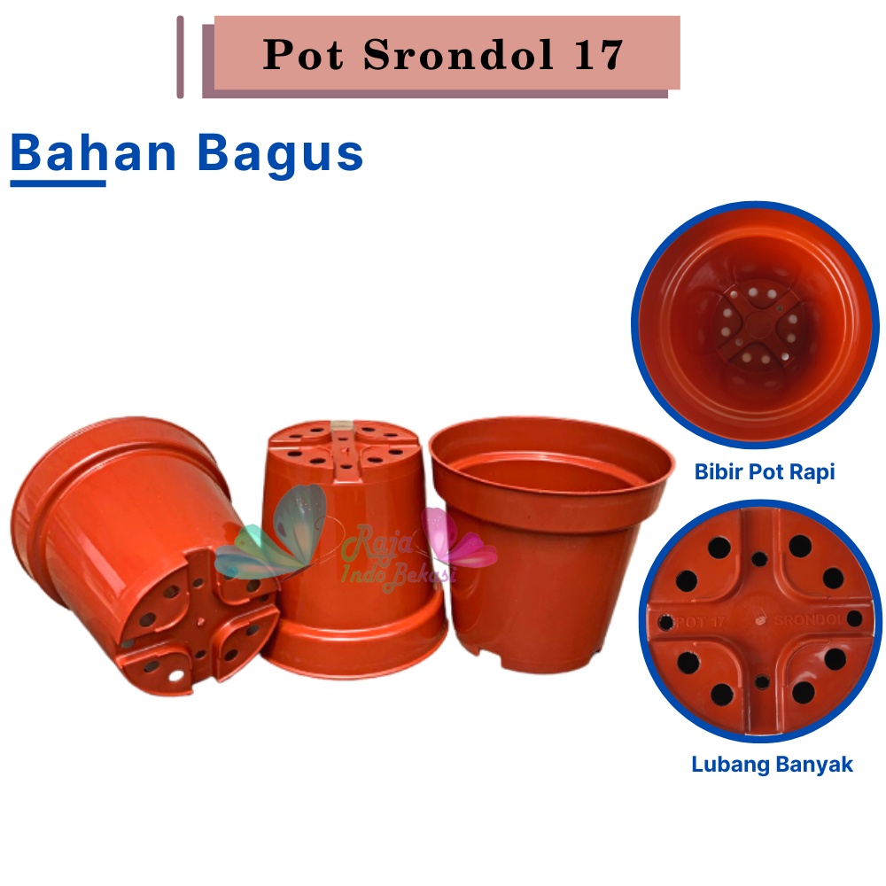 Pot Tinggi Srondol 17 Merah BataTerracota Terracotta Merah Coklat Mirip Pot Usa Eiffel Effiel 20 25 Pot Tinggi Tirus 10 15 18 20 30 35 40 50 Cm Plastik Besar Hitam Putih Murah