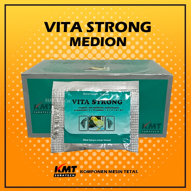 Vita Strong Vitamin Anak Ayam Burung dan Bebek