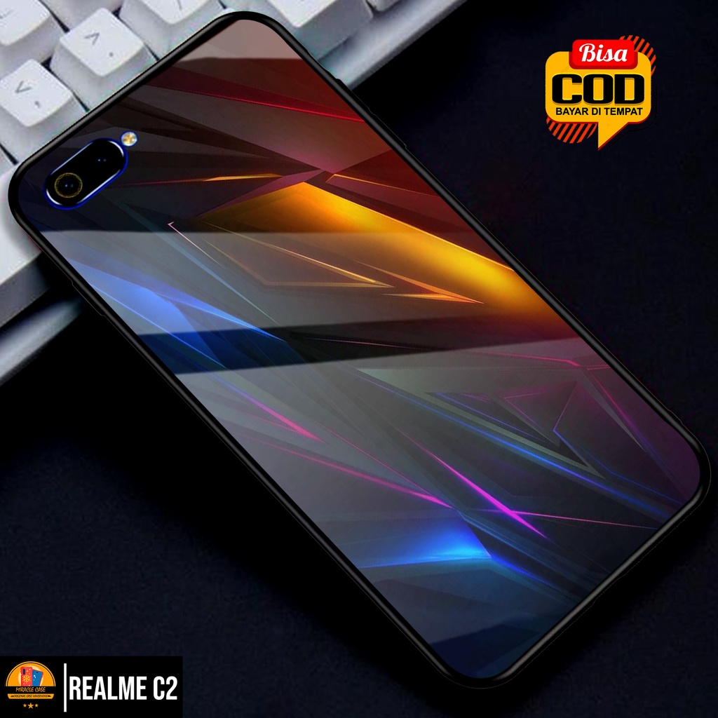 Case REALME C2 - Casing REALME C2 Terbaru 2022 MIRACLE CASE [ AB5TRAK ] Silikon REALME C2 -  Case Hp