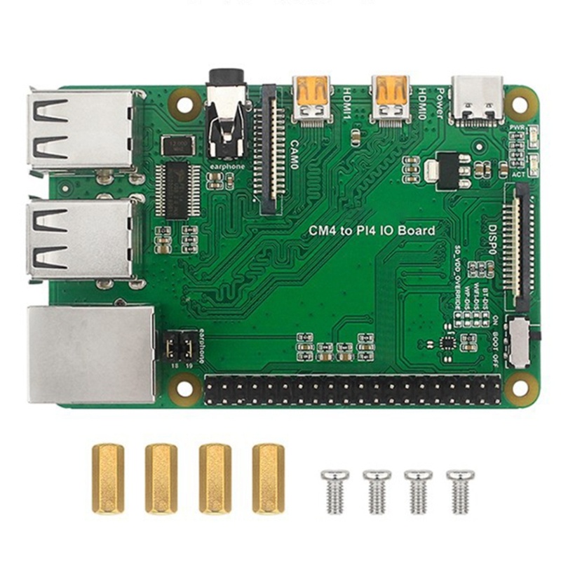 Zzz CM4 Ke 4B Interfaces Expansion Board Solusi Alternatif Untuk Raspberry Pi 4B